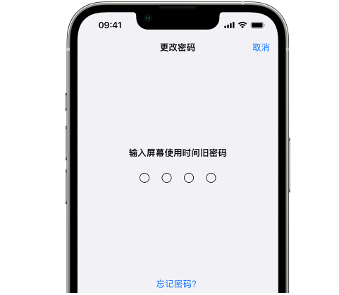 清流iPhone屏幕维修分享iPhone屏幕使用时间密码忘记了怎么办 