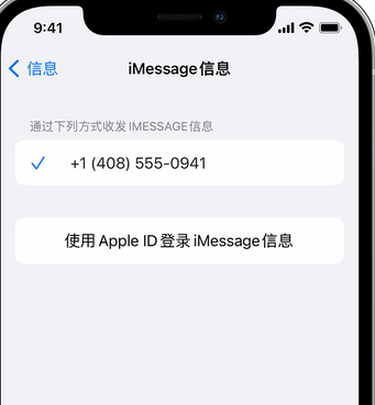 清流apple维修iPhone上无法正常发送iMessage信息 